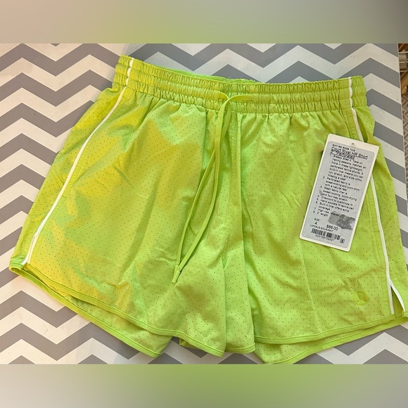 lululemon athletica Pants - Lululemon Court Rival High-Rise Short 3” Perforated NWT